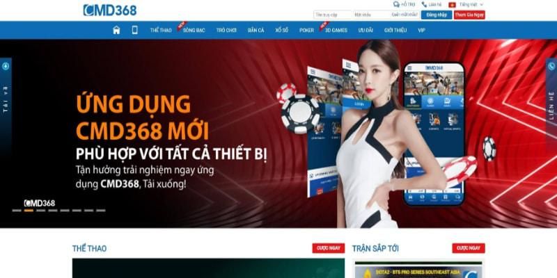 CMD368 là nhà cái uy tín